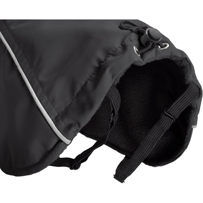 Теплий водонепроникний теплий зимовий одяг для собак HUNTER NORDBY, чорний, розмір 80