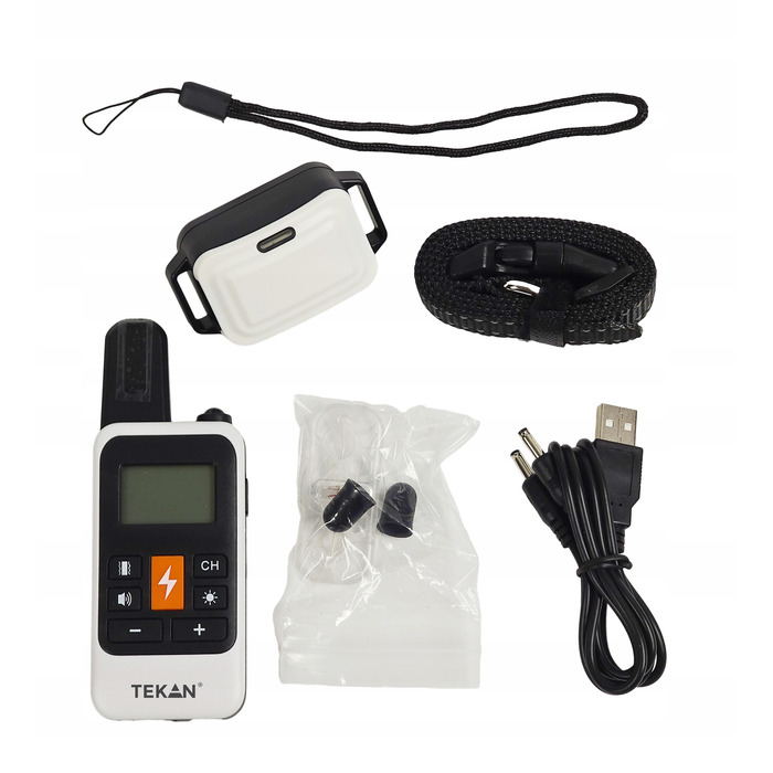 Електричний нашийник для дресирування собак з пультом дистанційного керування та великим радіусом дії