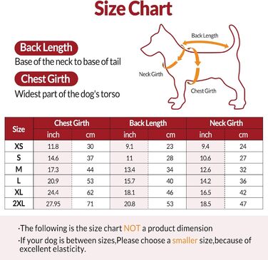 Світер для собак KONVINIT з різдвяним дизайном (олень, сніжинки, ялинка). Теплий різдвяний костюм для собак, зелений, XXL (71 см обхват грудей)