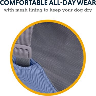 Охолоджувальний жилет-шлея для собак RUFFWEAR Swamp Cooler, легкий, регульований, з ручкою, 2 отвори для повідця, для спеки, фіолетовий, розмір S (56-69 см)