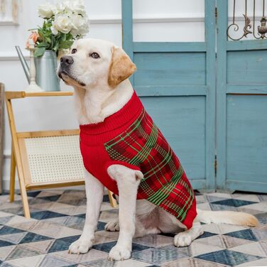 Пухнастик: теплий зимовий пуловер для собак великих, середніх та малих порід – стильний кардиган для собак, теплий зимовий одяг для тварин