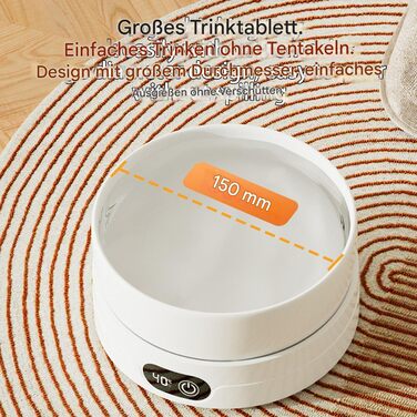 Обогріваний миска для котів | Миска для води для зими та холодної погоди - Термічна миска для води для котів, курей, качок, тварин, цуценят та кошенят