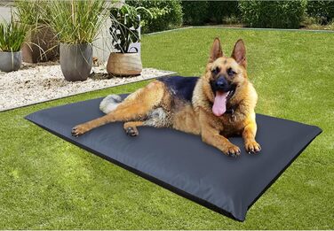 Водонепроникний килимок для собак Aveanit 110x68 см, вовняна ковдра, лежанка для собак, килимок для подорожей, кемпінгу, графіт