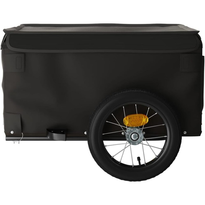 Причіп для собак Gecheer - чорний, 30 кг, 120 x 54 x 44 см