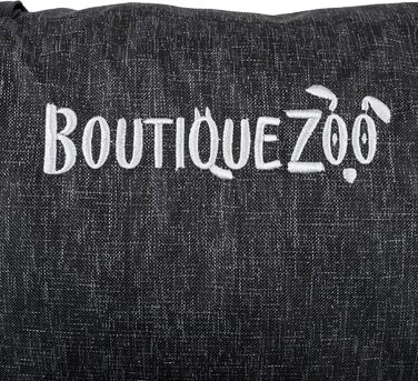 Автомобільний сидіння для собак: зручний, універсальний, миючий, 55x65 см, чорний