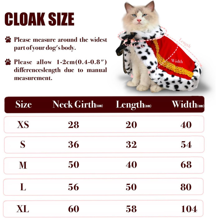 Декоративний камін для котів та собак Lovelyshop Pet Serial Lux, ідеальний для косплею та костюмів на Хелловін (король, королева, принц, принцеса)