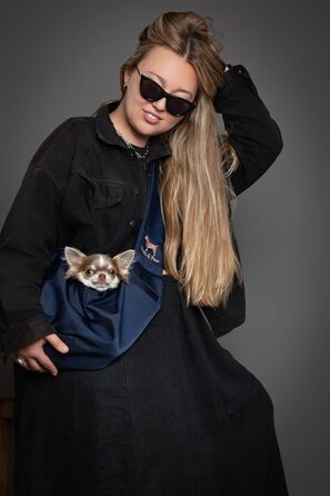 Трансформер для собак Noah & Paw до 5 кг: зручна переноска з регульованим ремінцем та м'яким хутром, подвійний захист, преміум-тканина Twill