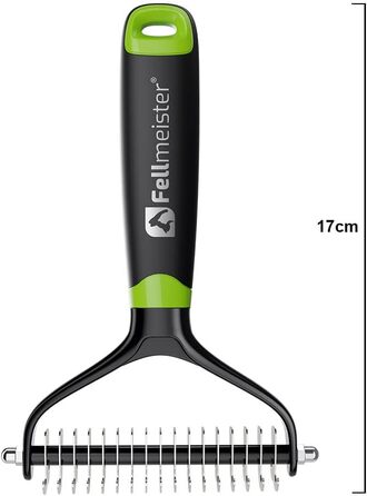 Щітка для собак та котів з короткою та середньою шерстю | Щітка від ковтунів та вичісування | Інструмент для грумінгу шерсті (7-9,5 см)