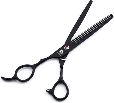 Набір професійних ножиць для грумінгу тварин Linker: 7 дюймів, плоскі та витончені леза, для собак, котів та інших тварин