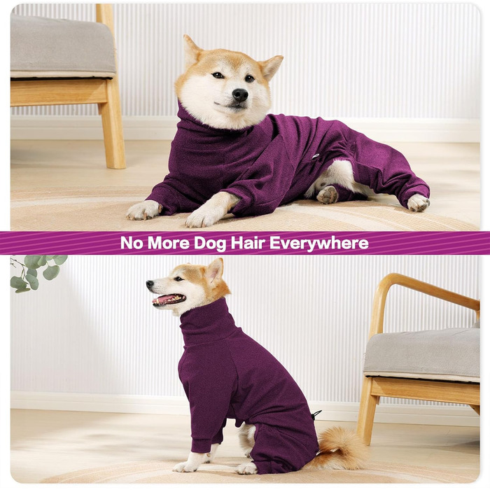 Теплий зимовий теплий флісовий одяг для собак Lianzimau, бордовий колір, розмір XXXL