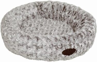 Подушка-бублик для собак та котів Nobby Arusha, чорний меланж, 45x45x45 см