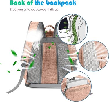 Рюкзак для собак PETCUTE з дихаючою вставкою та м'яким матрацом, складний, з безпечною шлейкою, для подорожей, велосипеду, авіаперельотів, колір імбирно-жовтий