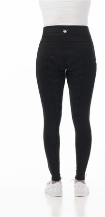 Легінси для верхової їзди RIDING WORLD Agadir для жінок та дівчаток | Легінси для їзди верхи | Ріджингові штани з силіконовим повним покриттям та широким поясом | Ріджингові штани з 2 кишенями для телефону | Екіпірування для верхової їзди в багатьох розмі