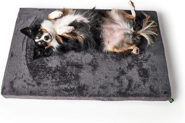 Ортопедичний килимок для собак TIRANO з піною з пам'яті, сірий, розмір M