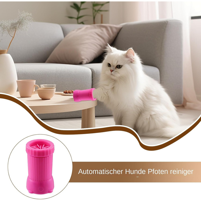 Автоматичний мийник лап для собак - USB, для собак та котів | Мийник лап після прогулянок та щоденної гігієни