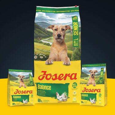 Сухий корм для дорослих собак старшого віку JOSERA Balance, 12.5 кг