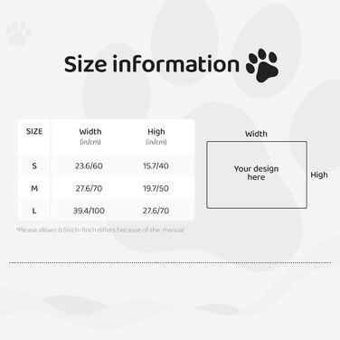 М'яка підстилка для собак та котів ZORIN, 70x50 см, вовняний візерунок, для вольєру, ліжка, переноски