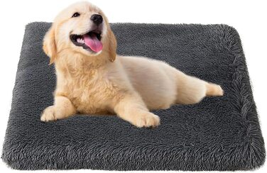 М'яке ліжко для собак великих порід, 100x60x8 см, з антиковзною основою, легко миється