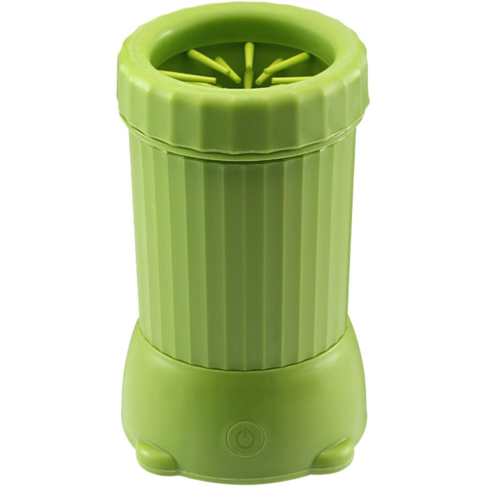 Автоматичний мийник лап для собак, USB-мийка для лап домашніх тварин, розумний автоматичний очищувач лап для середніх собак – для дому, вдома, для середніх та великих порід, цуценят (зелений)