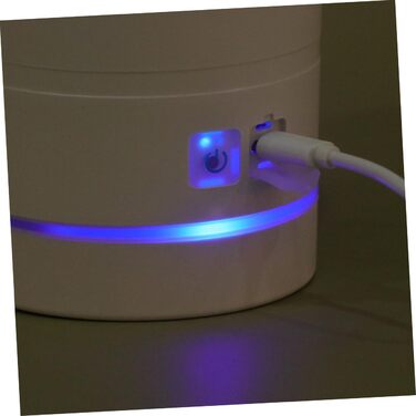 Пристрій для миття лап домашніх тварин FONDOTIN з USB-зарядкою, силіконовий масажер для лап, ротаційний інструмент для очищення (синій та білий)