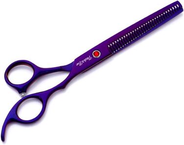 Набір професійних ножиць для грумінгу домашніх тварин 7.0 дюймів (3 шт.), нержавіюча сталь, безпечні закруглені кінчики