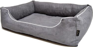 Крісло-ліжко для собак Lebon Lea-01, сірого кольору