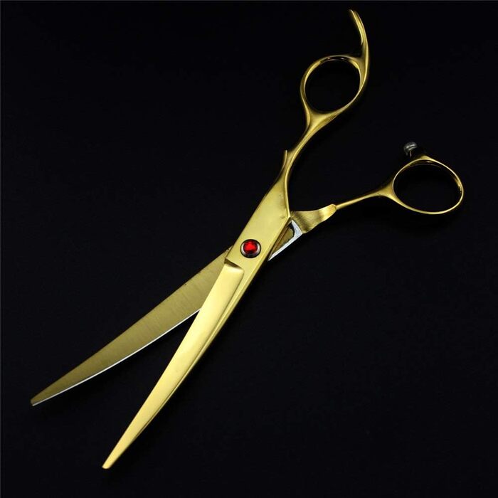 Набір професійних ножиць для грумінгу WYGC для собак, котів та інших тварин. З нержавіючої сталі, з гребінцем для чищення.