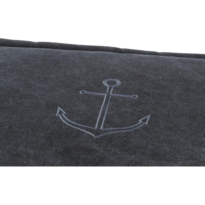 Килимок для собак TRIXIE Nordic Föhr 70x55 см, чорний - зручне ліжко для собак середніх та маленьких порід, міцний матеріал, можна прати