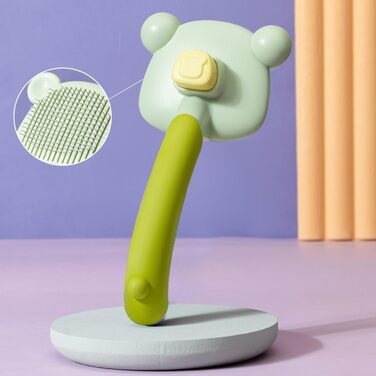 Гребінець для котів DDRPAD, плаваюча гребінець для волосся, гребінець для домашніх тварин, щітка для собак, масажер для котів