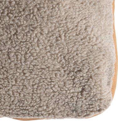 Лягушкове ліжко для собак Carhartt Firm Duck, міцний канвас, водонепроникна підкладка, середній розмір, камуфляж Asphalt Duck, колір Carhartt Brown (Sherpa Top), розмір 89 x 69 x 10 см