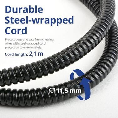 Електричний підігрівач для кота та собаки NICREW, 40x45 см, з антигризунковою обмоткою, бежевий, 30 Вт, регульована температура