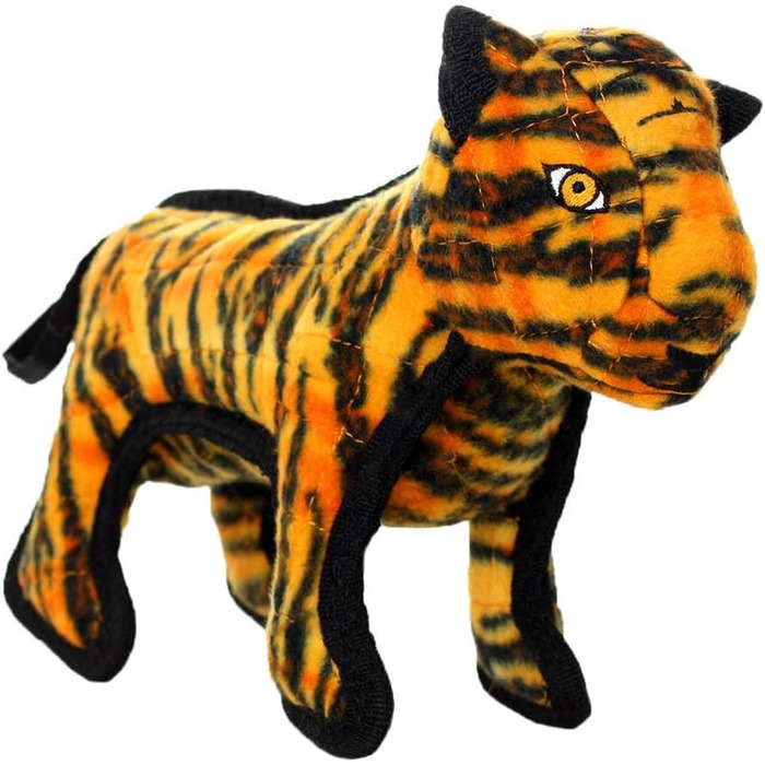 М'яка іграшка для собак Tuffy Zoo Tiger, розмір S, міцна