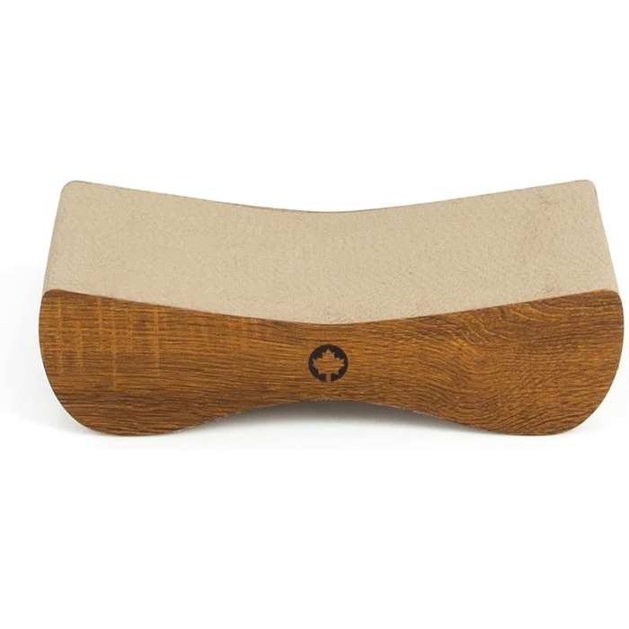 Котячий когтеточки Satellite Small - чорний, з котячою м'ятою, 37x10x23 см