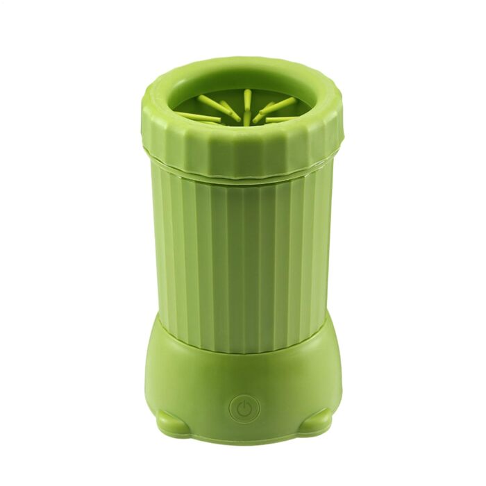 Автоматичний мийник лап для собак Yurosuis - USB, для середніх та великих порід, цуценят та котів, зелений