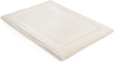 Подушка для собак Wallace & Jones Cardi, велика, 130x90 см, антиковзаюча, бежева, з м'якої тканини