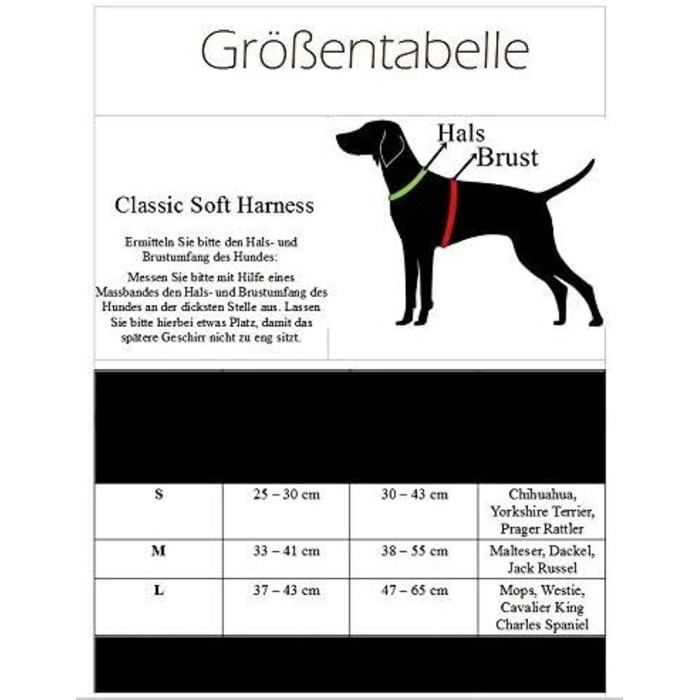 Нашийник для собак Softgeschirr Anker Maritim: м'який, регульований, для відпочинку, розмір L (37-42см/47-63см)