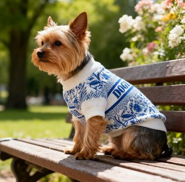 Одяг для собак: сорочки та светри Dogior, розміри XS, S, M. Підходять для Французьких Бульдогів, Даксів, Чихуахуа та інших порід.