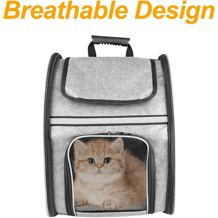 Рюкзак для кота, рюкзак-переноска для тварин, рюкзак для транспортування кота, рюкзак-переноска для собак та котів