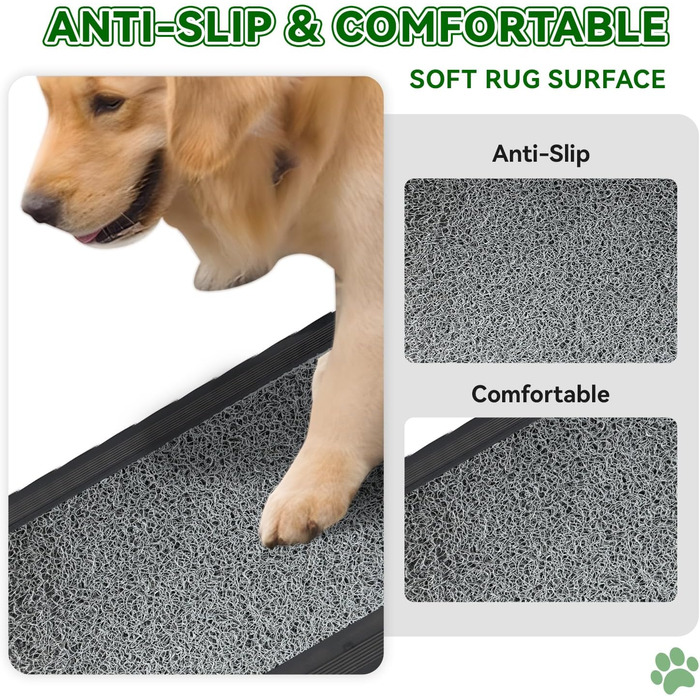 Рампа для домашніх тварин Hunderampe, 170 x 50 см, сіра, з антиковзким покриттям, до 70 кг, для автомобілів, вантажівок, SUV та сходів, легка алюмінієва конструкція