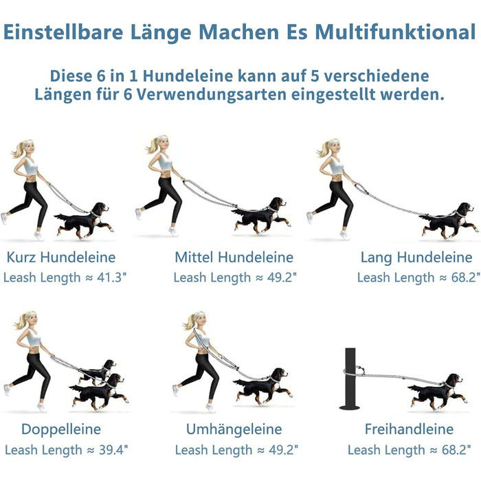 Набір повідця та нашийника для собак з м'якої шкіри (2м) - регульований поводок, стильна фурнітура Rose Gold, нейлонові повідці та нашийники для цуценят, собак маленьких, середніх та великих порід. Violett,M (обхват шиї 35-50см, ширина 2.5см). Колір: фіол