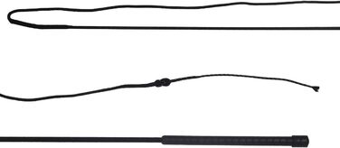 QHP Бич для підготовки коней, роздільний, чорний, 1.80 м