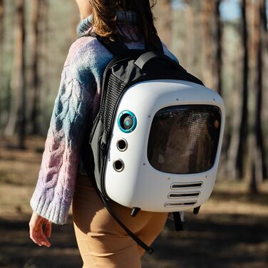 Переносна переноска для котів Cecotec Pumba 1800 з вентилятором, світлом та зручною кишенею