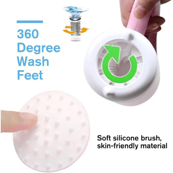 Очисник лап для собак з рушниками, портативний силіконовий пристрій для догляду за лапами, рожевий, S, рожевий