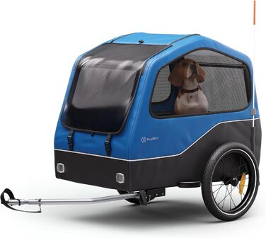 Фургон для собак Klarfit Goldie Home: 334 л, водовідштовхувальний, для перевезення домашніх тварин, 40 кг, складна конструкція, 16