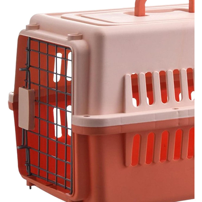 Складана переноска для собак Rockible, переноска для котів та кошенят, оранжевого кольору
