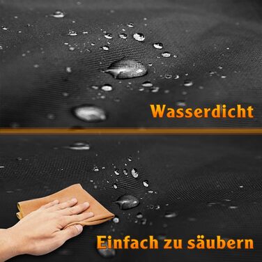 Захист для багажника автомобіля Alfheim для собак - водонепроникний килимок з міцного матеріалу, неслизький, з боковим захистом, чорний. Підходить для авто, позашляховиків, вантажівок