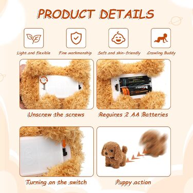 Інтерактивна іграшка-кіт для дітей: реалістичний плюшевий кіт, що ходить та муркоче, білий, для дівчаток 3-7 років