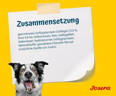 Сухий корм для дорослих собак Josera SensiPlus з качкою та рисом, гіпоалергенний, 12.5 кг