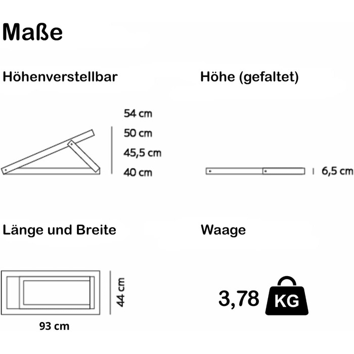 Рампа для собак і котів, пандус для собак, регульована авторампа з дерева, чорного кольору
