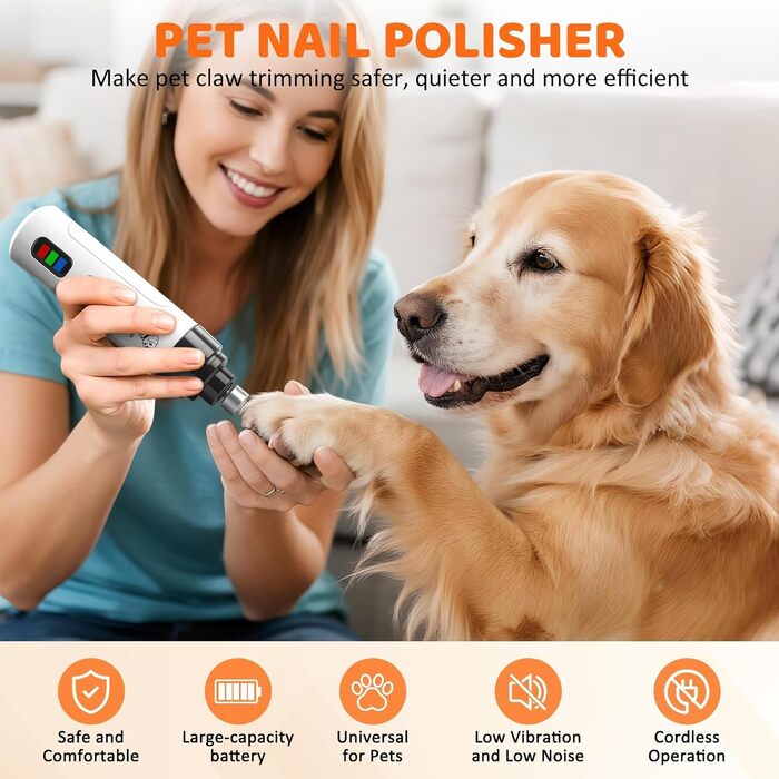 Триммер для собак Ortho Trimmer Pro: м'яке підстригання без вібрації, догляд за кігтями вдома